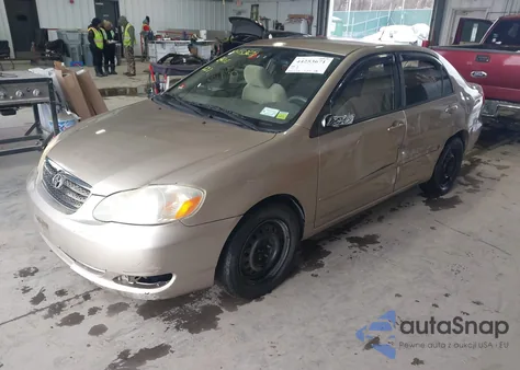 2007 Toyota Corolla Le из США, поврежденный, VIN 2T1BR32E87C777146